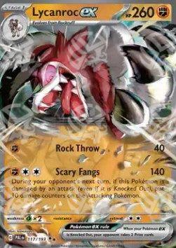Lycanroc ex - Evoluzioni a Paldea (Double Rare) [PAL-117]