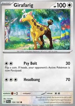 Girafarig - Evoluzioni a Paldea (Common) [PAL-154]