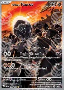 Tauros di Paldea - Evoluzioni a Paldea (Illustration Rare) [PAL-218]