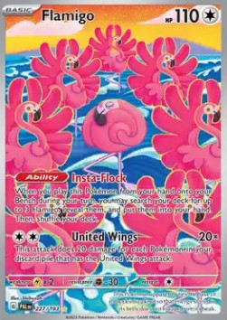 Flamigo - Evoluzioni a Paldea (Illustration Rare) [PAL-227]