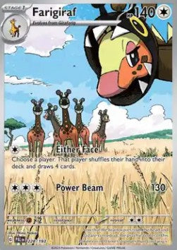 Farigiraf - Evoluzioni a Paldea (Illustration Rare) [PAL-228]
