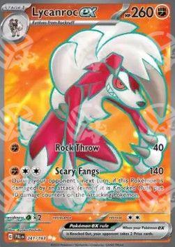 Lycanroc ex - Evoluzioni a Paldea (Ultra Rare) [PAL-241]