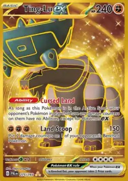 Ting-Lu ex - Evoluzioni a Paldea (Secret Rare) [PAL-275]