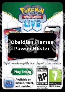 Live Code Card (Pawmi Blister) - Ossidiana Infuocata (Online Code Card)