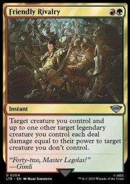 Rivalità Amichevole - Il Signore degli Anelli: Racconti della Terra di Mezzo (Uncommon) [LTR-204]