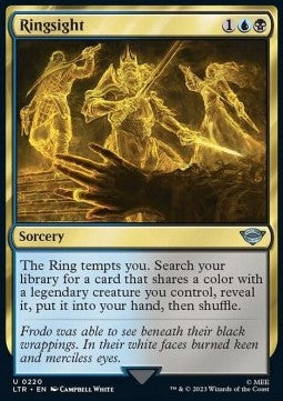 Visione dell'Anello - Il Signore degli Anelli: Racconti della Terra di Mezzo (Uncommon) [LTR-220]