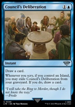 Delibera del Consiglio - Il Signore degli Anelli: Racconti della Terra di Mezzo (Uncommon) [LTR-46]