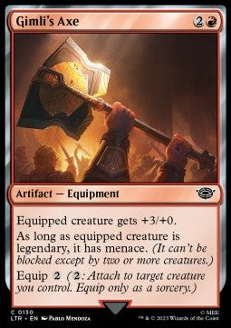 Ascia di Gimli - Il Signore degli Anelli: Racconti della Terra di Mezzo (Common) [LTR-130]