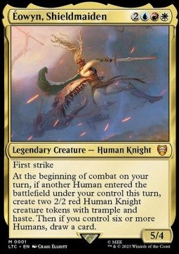 Éowyn, Fanciulla Combattente - Commander: Il Signore degli Anelli: Racconti della Terra di Mezzo (Mythic) [LTC-1]