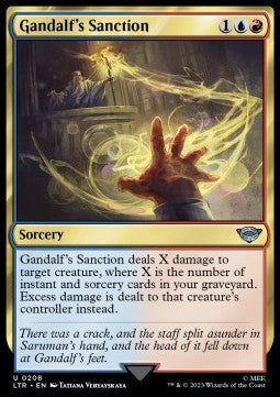 Sanzione di Gandalf - Il Signore degli Anelli: Racconti della Terra di Mezzo (Uncommon) [LTR-208]