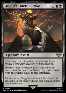Colpo Fatidico di Isildur - Il Signore degli Anelli: Racconti della Terra di Mezzo (Rare) [LTR-91]
