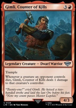 Gimli, Counter of Kills - Il Signore degli Anelli: Racconti della Terra di Mezzo (Uncommon) [LTR-129]