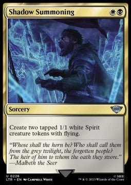 Evocazione delle Ombre - Il Signore degli Anelli: Racconti della Terra di Mezzo (Uncommon) [LTR-226]