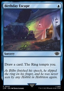 Fuga dal Compleanno - Il Signore degli Anelli: Racconti della Terra di Mezzo (Common) [LTR-43]