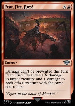 Paura, Fuoco, Nemici! - Il Signore degli Anelli: Racconti della Terra di Mezzo (Uncommon) [LTR-125]