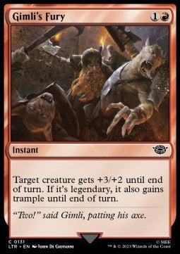 Furia di Gimli - Il Signore degli Anelli: Racconti della Terra di Mezzo (Common) [LTR-131]