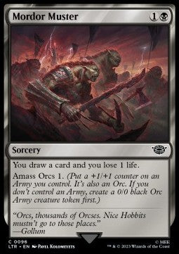 Adunata di Mordor - Il Signore degli Anelli: Racconti della Terra di Mezzo (Common) [LTR-96]