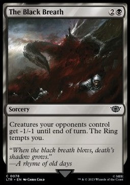 L'Alito Nero - Il Signore degli Anelli: Racconti della Terra di Mezzo (Common) [LTR-78]