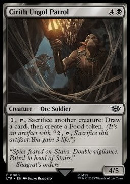 Pattuglia di Cirith Ungol - Il Signore degli Anelli: Racconti della Terra di Mezzo (Common) [LTR-80]