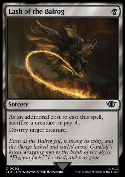 Sferzata del Balrog - Il Signore degli Anelli: Racconti della Terra di Mezzo (Common) [LTR-92]