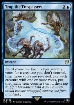 Intrappolare gli Intrusi - Commander: Il Signore degli Anelli: Racconti della Terra di Mezzo (Rare) [LTC-25]