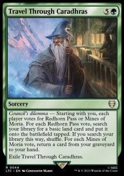 Attraversamento di Caradhras - Commander: Il Signore degli Anelli: Racconti della Terra di Mezzo (Rare) [LTC-44]