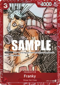 Franky (OP01-021) - Premium Bandai Products (Uncommon) [PB-XX-OP01-021]