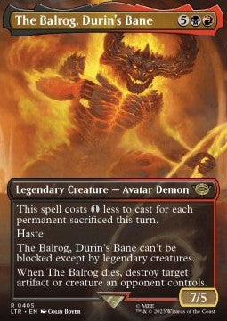 Il Balrog, Flagello di Durin - Il Signore degli Anelli: Racconti della Terra di Mezzo: Extras (Rare) [XLTR-405]