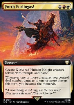 Avanti Eorlingas! - Commander: Il Signore degli Anelli: Racconti della Terra di Mezzo: Extras (Rare) [XLTC-139]