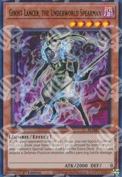 Lanciere Fantasma, l'Alabardiere del Mondo Sotterraneo - Battaglie della Leggenda: Vendetta Mostruosa (Ultra Rare) [BLMR-023]