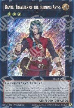 Dante, Viaggiatore dell'Abisso Bruciante - Battaglie della Leggenda: Vendetta Mostruosa (Secret Rare) [BLMR-081]