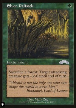 Palizzata Elfica - The List (Uncommon) [ZNL-109]