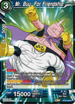 Mr. Buu, For Friendship - Wild Resurgence (Common) [BT21-058]
