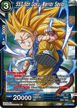 SS3 Son Goku, Warrior Savior - Wild Resurgence (Common) [BT21-042]