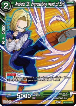 Android 18, Encroaching Hand of Evil - Wild Resurgence (Common) [BT21-087]