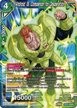 Android 16, Companion for Desperation - Wild Resurgence (Rare) [BT21-144]