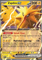Zapdos ex - SV Black Star Promos (Promo) [SVP-049]