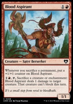 Aspirante Sanguinario - Commander Masters (Common) [CMM-208]