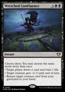 Confluenza Nefasta - Commander Masters (Rare) [CMM-200]