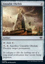 Obelisco Instabile - Commander Masters (Common) [CMM-416]