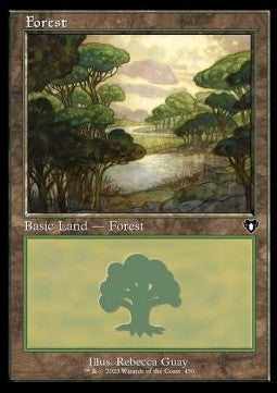 Foresta - Commander Masters: Extras (Land) [XCMM-450]