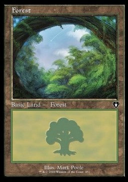 Foresta - Commander Masters: Extras (Land) [XCMM-451]