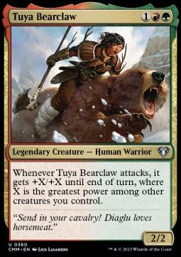 Tuya Artiglio d'Orso - Commander Masters (Uncommon) [CMM-360]
