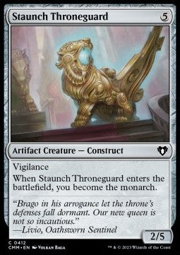 Guardia del Trono Risoluta - Commander Masters (Common) [CMM-412]