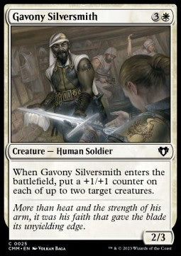 Forgiargento di Gavony - Commander Masters (Common) [CMM-25]