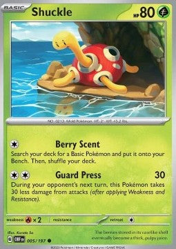 Shuckle - Ossidiana Infuocata (Common) [OBF-005]