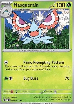 Masquerain - Ossidiana Infuocata (Uncommon) [OBF-007]