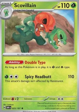 Scovillain - Ossidiana Infuocata (Rare) [OBF-025]