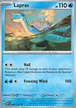Lapras - Ossidiana Infuocata (Uncommon) [OBF-045]