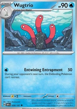 Wugtrio - Ossidiana Infuocata (Uncommon) [OBF-059]